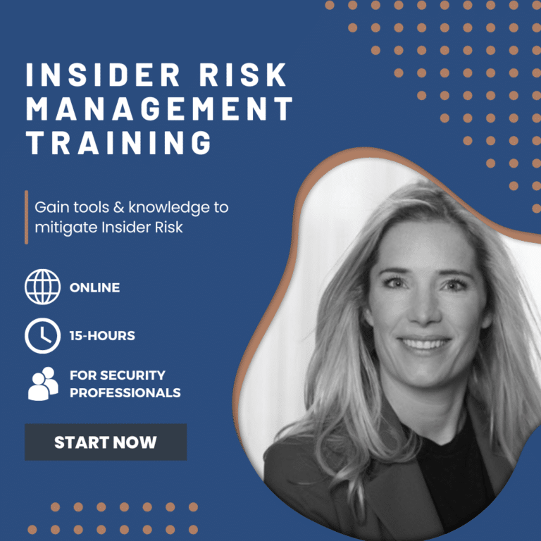 Insider Risk Management Training