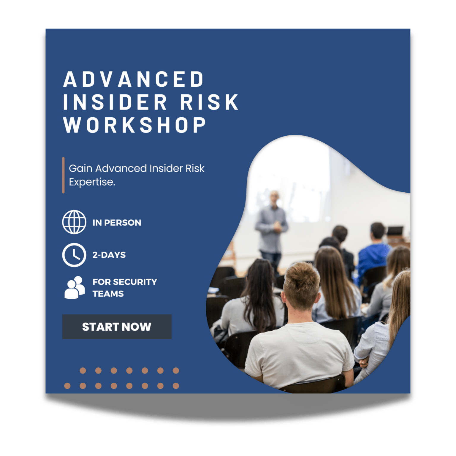Cover image for the Advanced Insider Risk Workshop